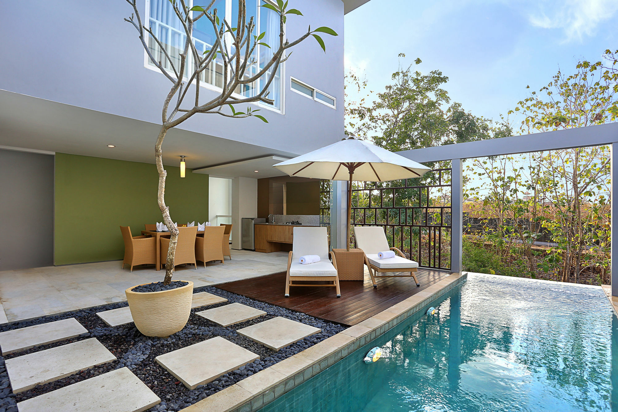 Garden Bay View Villa Nusa Dua  Exteriör bild
